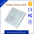 Hotel any card blue light low voltage wall switch